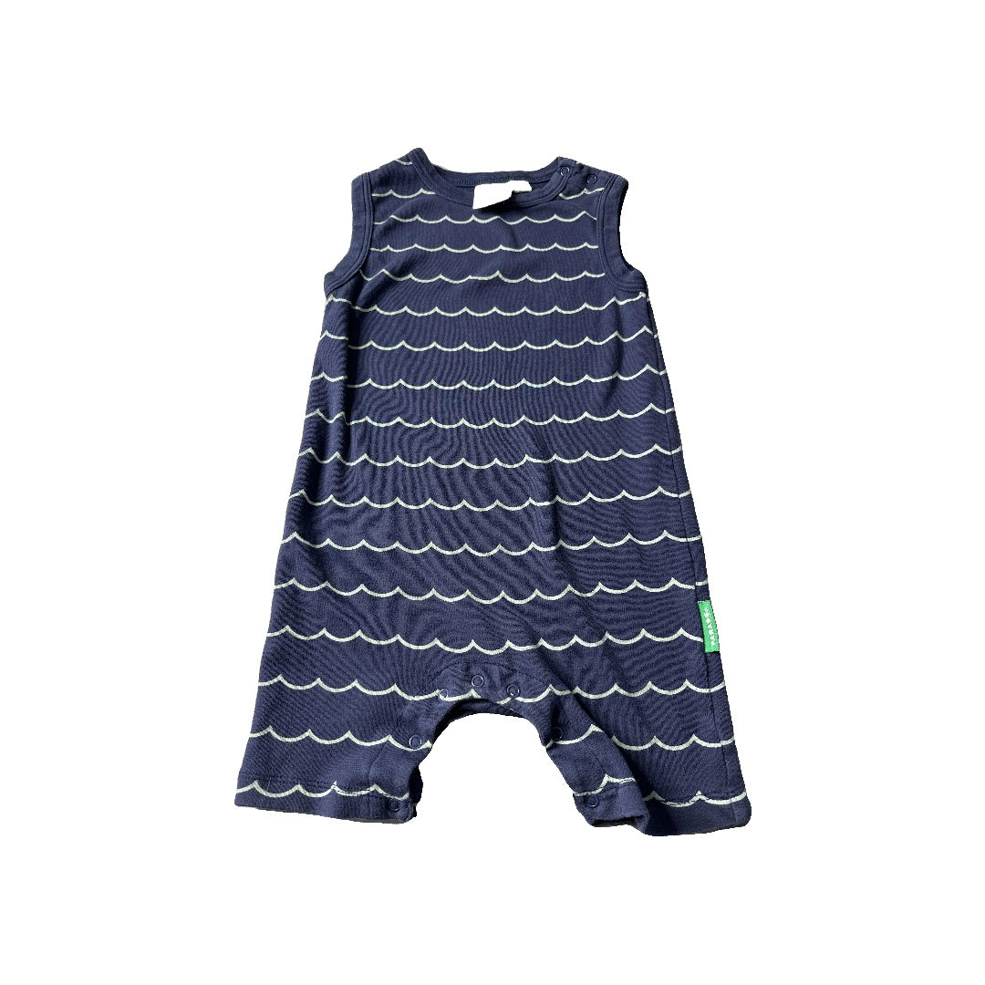 Parade Boys Navy Blue Romper Size: 2T Navy Blue