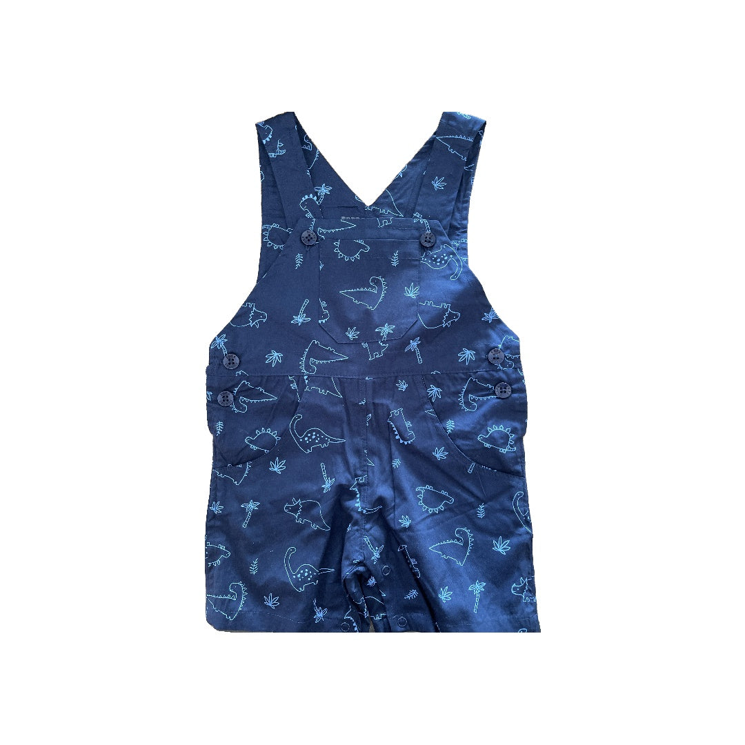 Free Planet Boys Navy Blue Overalls Size: 12 months Navy Blue