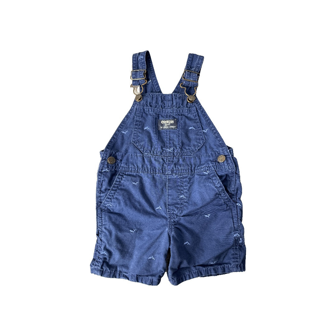 OshKosh Unisex Navy Blue Overalls Size: 12 months Navy Blue