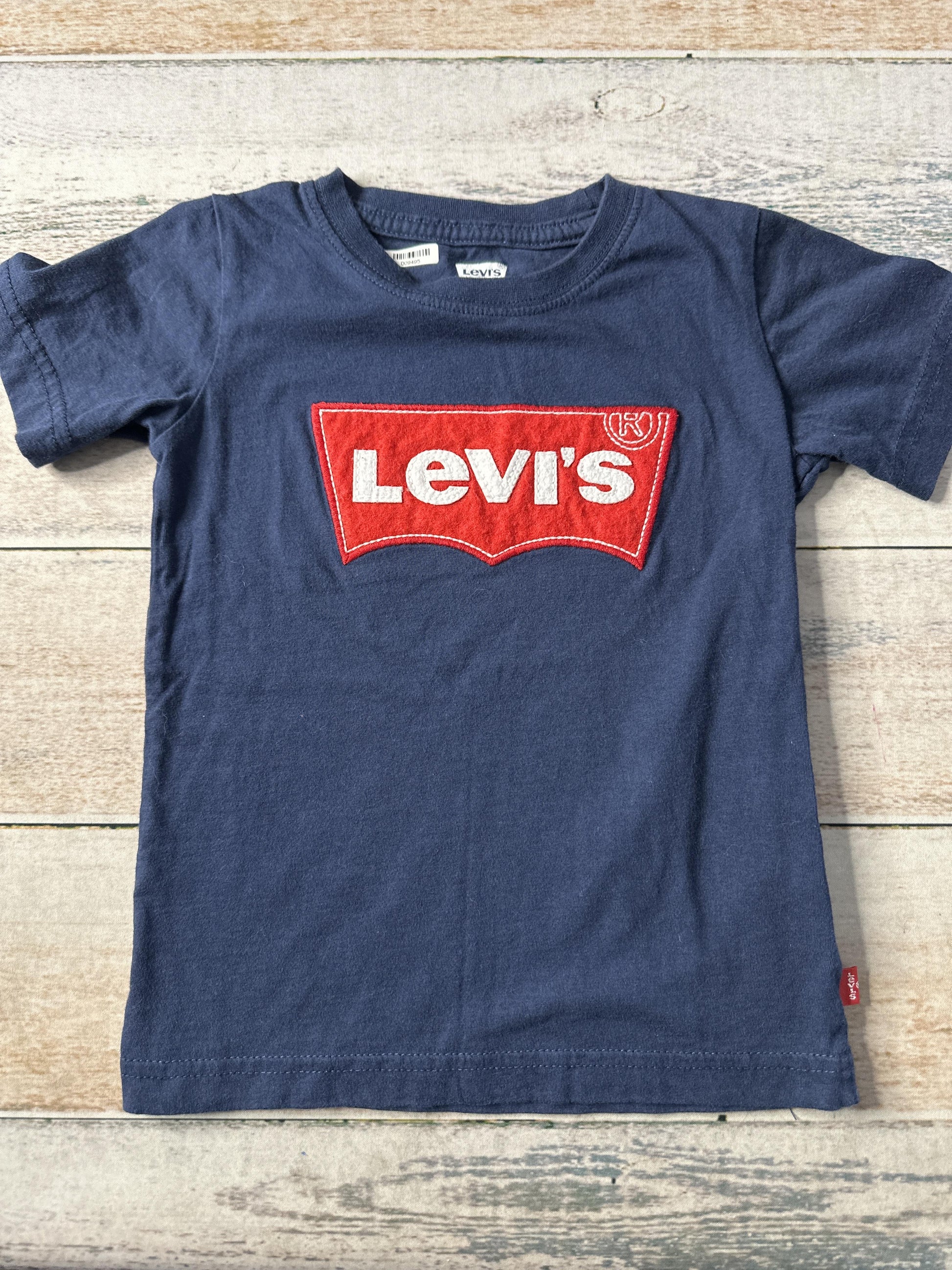 Levis Boys Navy Blue T-Shirt Size: 4T Navy Blue
