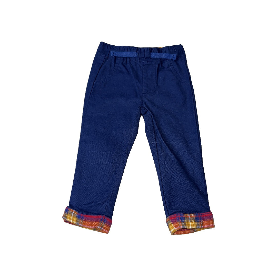 Tahari Boys Navy Blue Pants Size: 12M Navy Blue