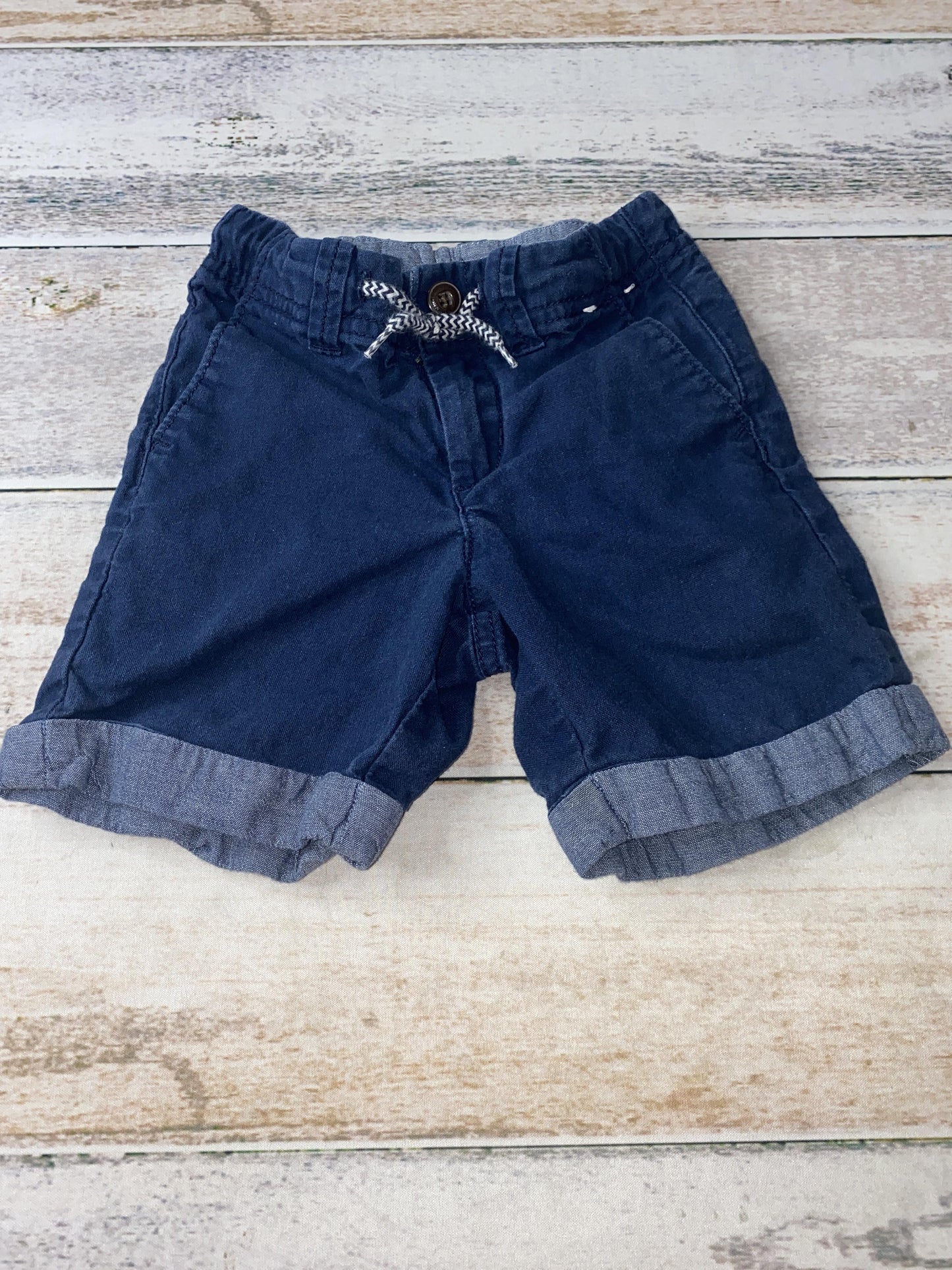 Gymboree Boys Navy Blue Shorts Size: 18-24 months Navy Blue