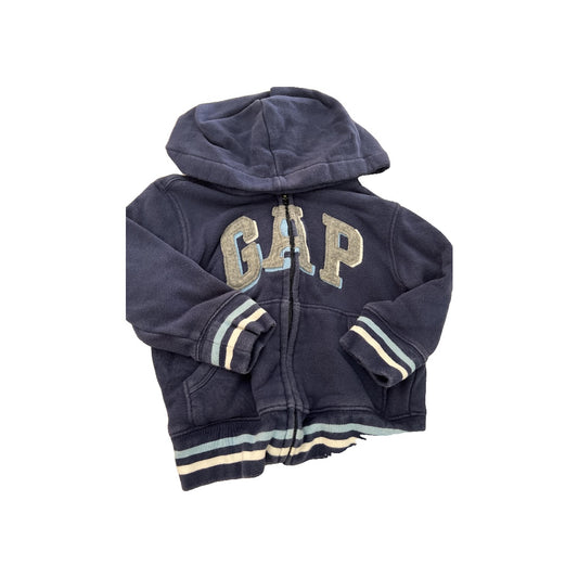 Gap Boys Navy Blue Hoodie Size: 18-24 months Navy Blue