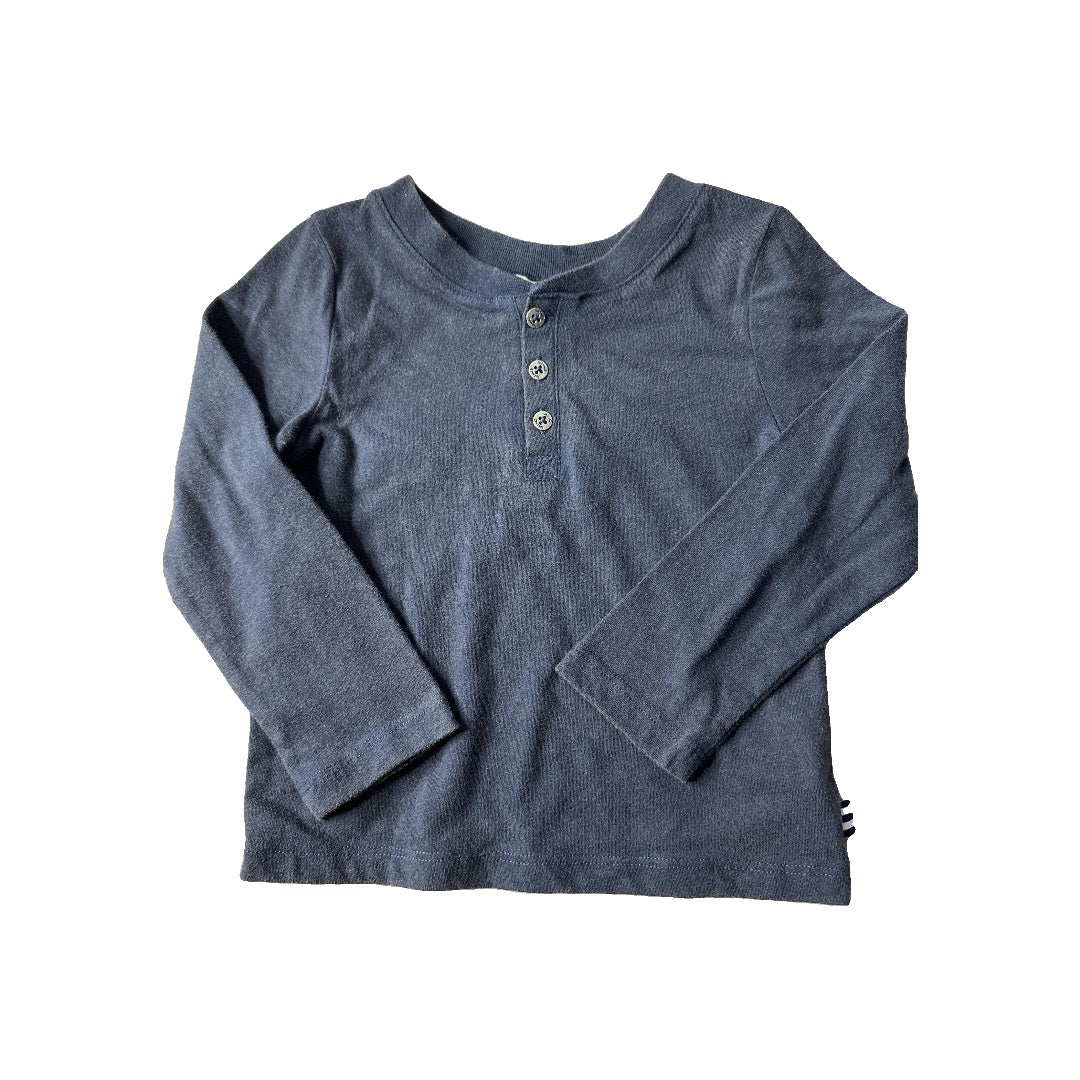 Splendid Boys Navy Blue Long Sleeve T-Shirt Size: 18-24 months Navy Blue