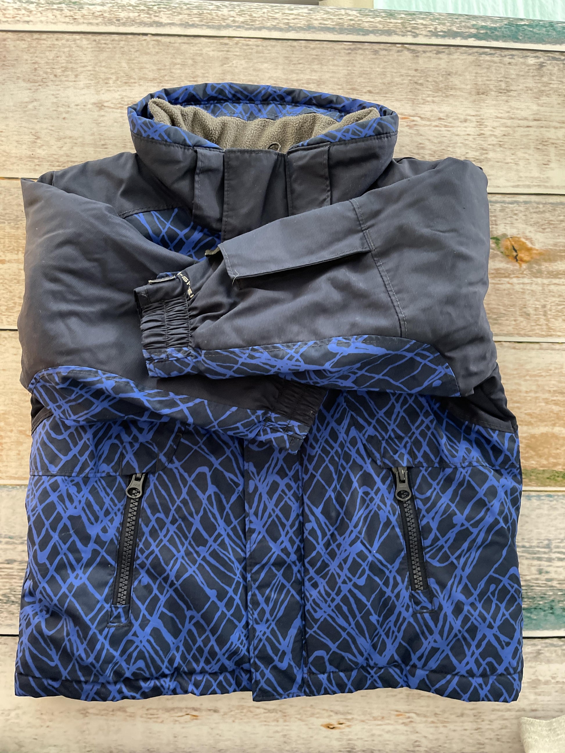 Columbia Boys Navy Blue Jacket Size: 3T Navy Blue