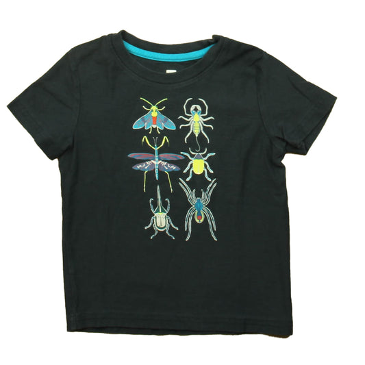 Tea Boys Navy Bugs T-Shirt Size: 4T Navy Bugs