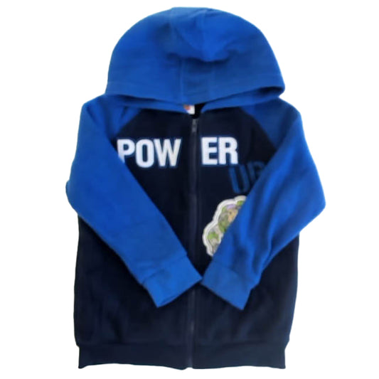 Disney Boys Navy Buzz Lightyear Hoodie Size: 4T Navy Buzz Lightyear