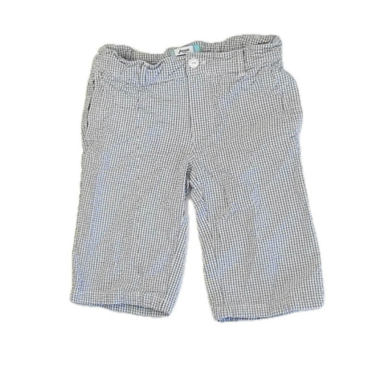 Jacadi Boys Navy Check Shorts Size: 12 Years Navy Check