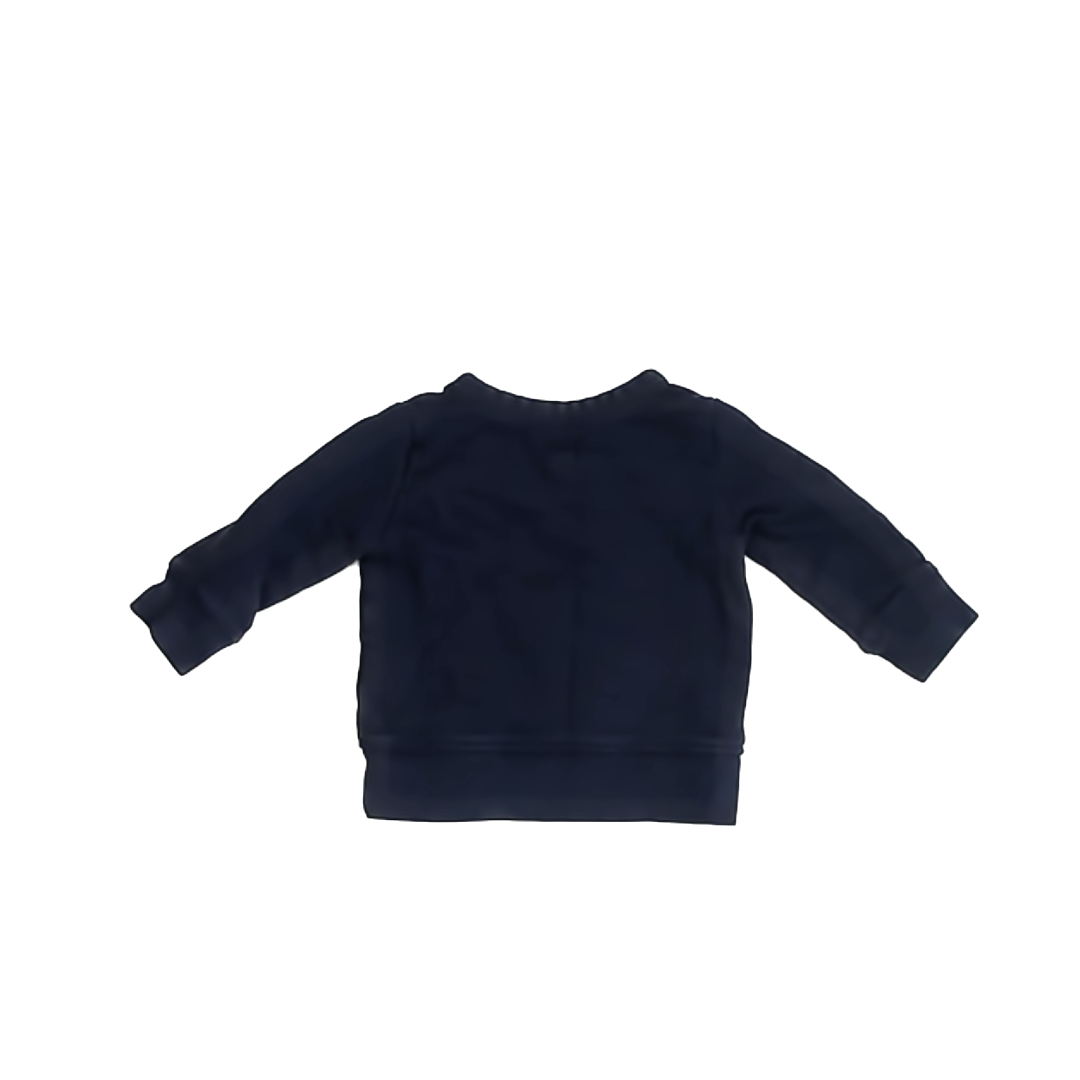 Gap Unisex Navy | Crab Sweatshirt Size: 12-18 Months Navy | Crab