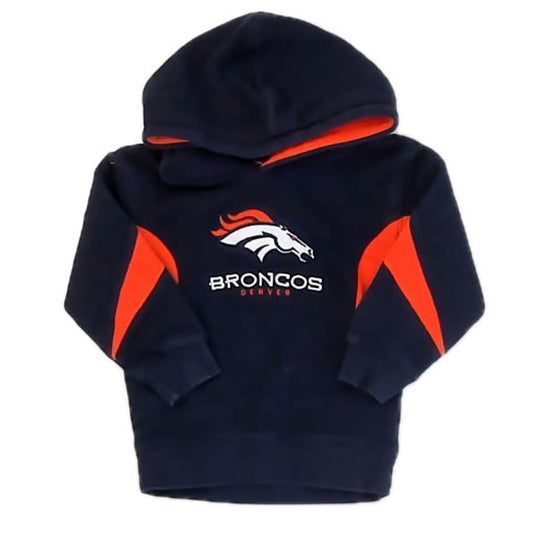 NFL Boys Navy Denver Broncos Hoodie Size: 18 Months Navy Denver Broncos