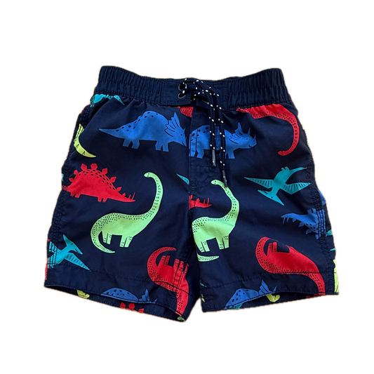 Gap Boys Navy Dinosaurs Trunks Size: 2T Navy Dinosaurs
