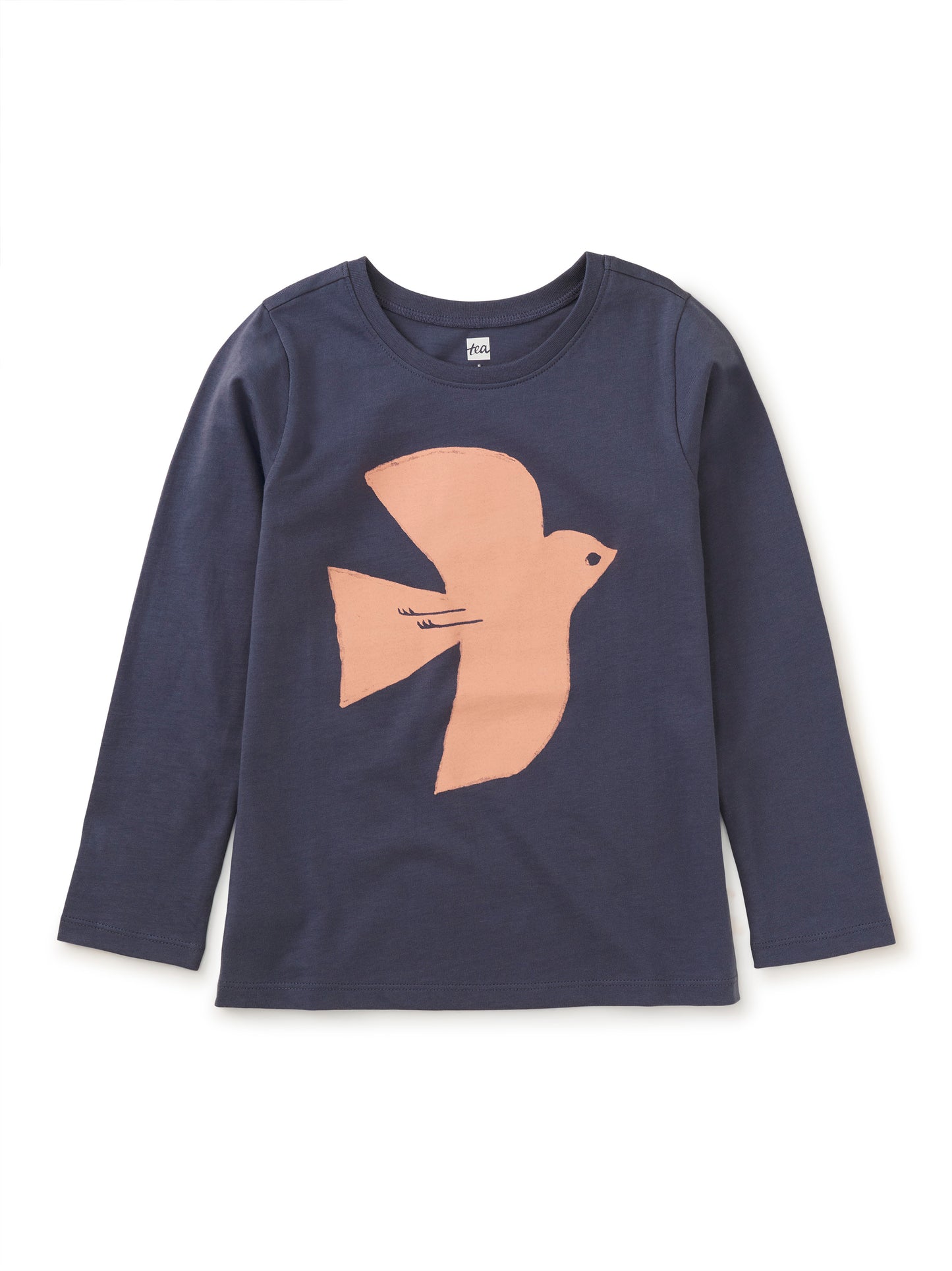 Tea Collection Boys Navy Dove T-Shirt Size: 12 Years Navy Dove