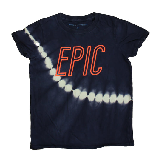 Rockets Of Awesome Boys Navy | "Epic" T-Shirt Size: 8 Years