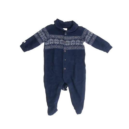 Ralph Lauren Boys Navy Fair Isle Long Sleeve Outfit Size: 6 Months Navy Fair Isle