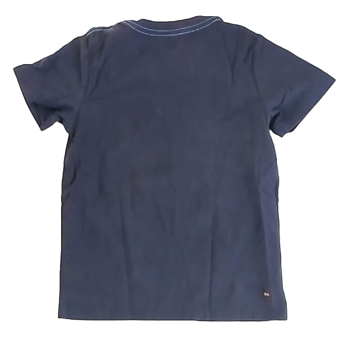 Tea Collection Boys Navy Firetruck T-Shirt Size: 7 Years Navy Firetruck