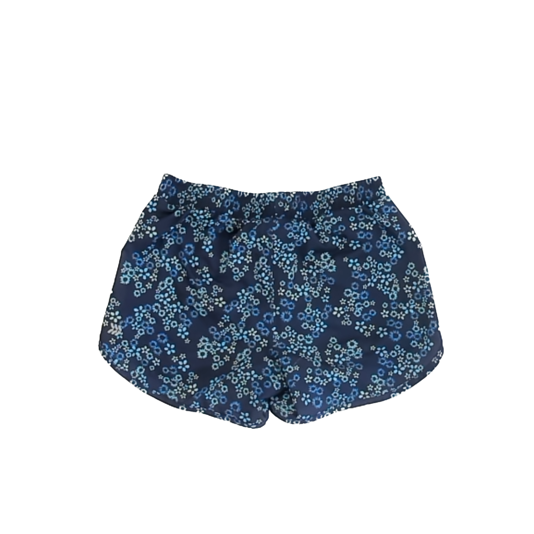 All In Motion Girls Navy Floral Cargo Shorts Size: L (10/12) Navy Floral