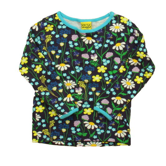 Duns Girls Navy Floral Long Sleeve T-Shirt Size: 3-4T Navy Floral