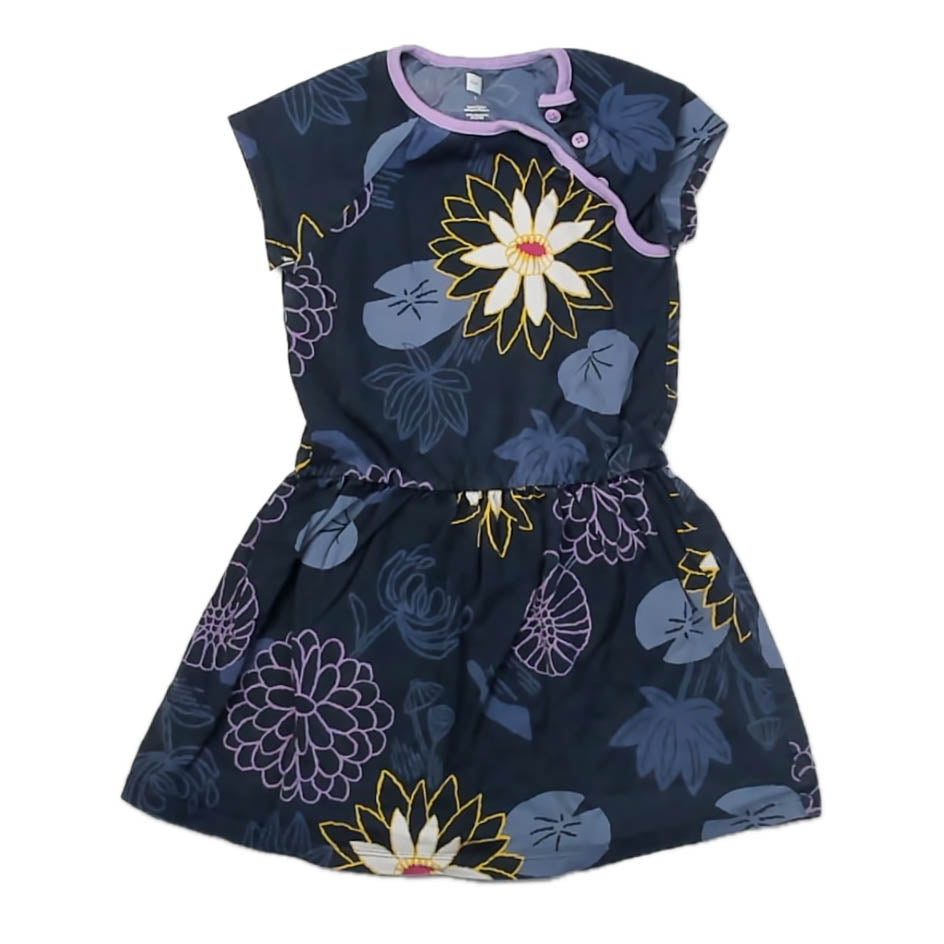 Tea Collection Boys Navy Floral Dress Size: 5T Navy Floral