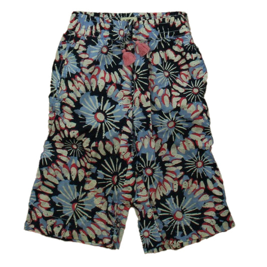 Hatley Girls Navy Floral Pants Size: 3T Navy Floral