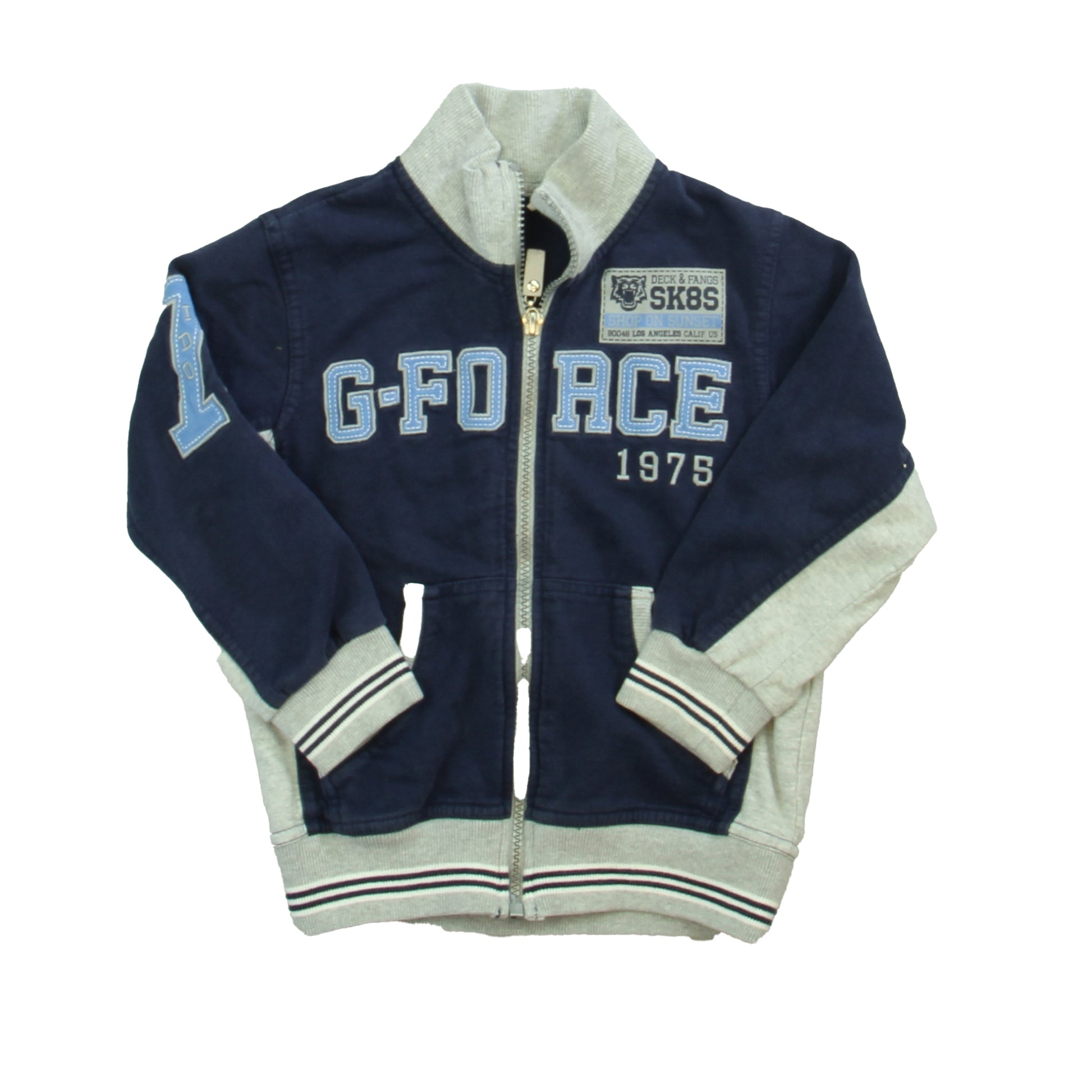 iDo by Miniconf Boys Navy | Gray Sweatshirt Size: 4-5T Navy | Gray