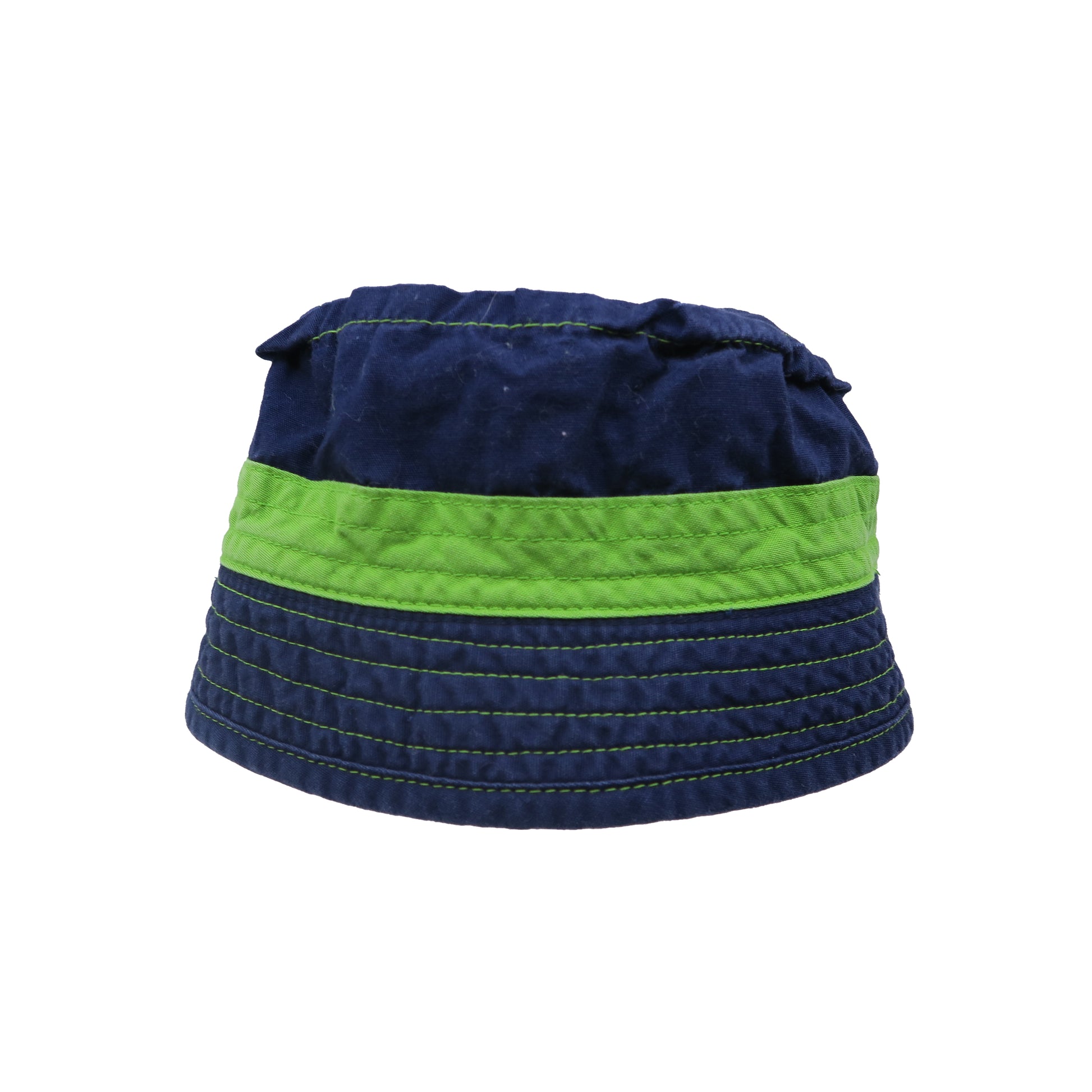 Unknown Brand Boys Navy | Green Sun Hat Size: 18 Months Navy | Green