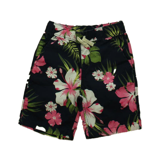 The Children's Place Boys Navy Hawaiin Shorts Size: 4T