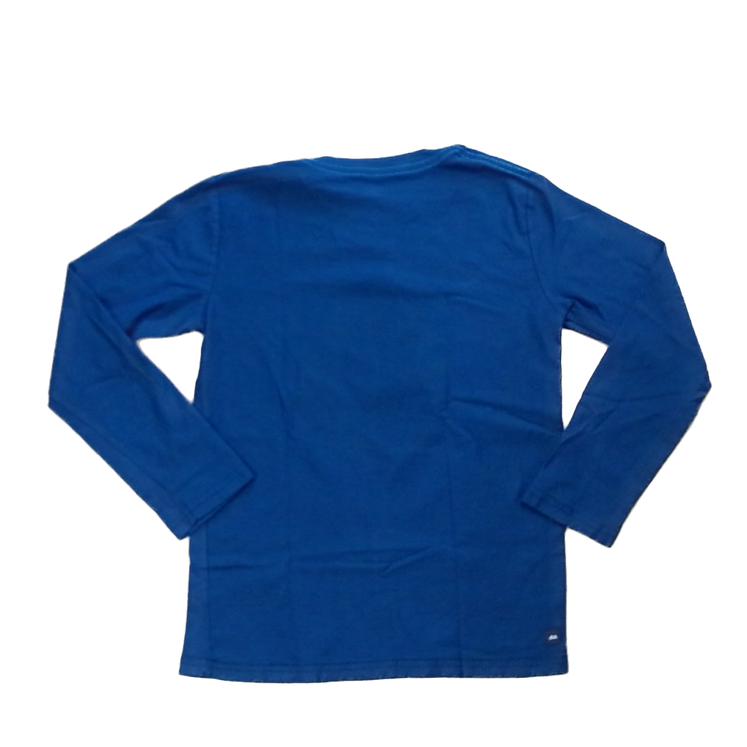 Tea Collection Boys Navy | Hawk Long Sleeve Shirt Size: 14 Years Navy | Hawk