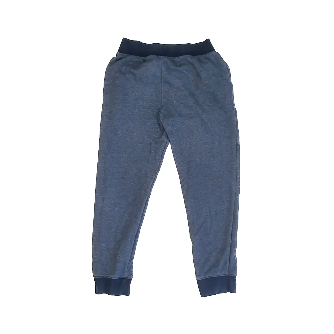 Athletic Works Boys Navy Heathered Casual Pants Size: Large (10/12) Navy Heathered