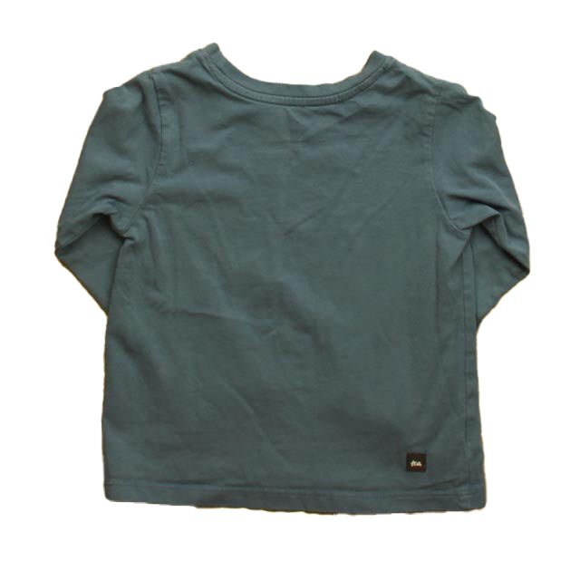 Tea Girls Navy | Horse Long Sleeve T-Shirt Size: 2T Navy | Horse