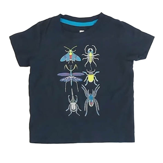 Tea Collection Boys Navy Insects T-Shirt Size: 2T Navy Insects