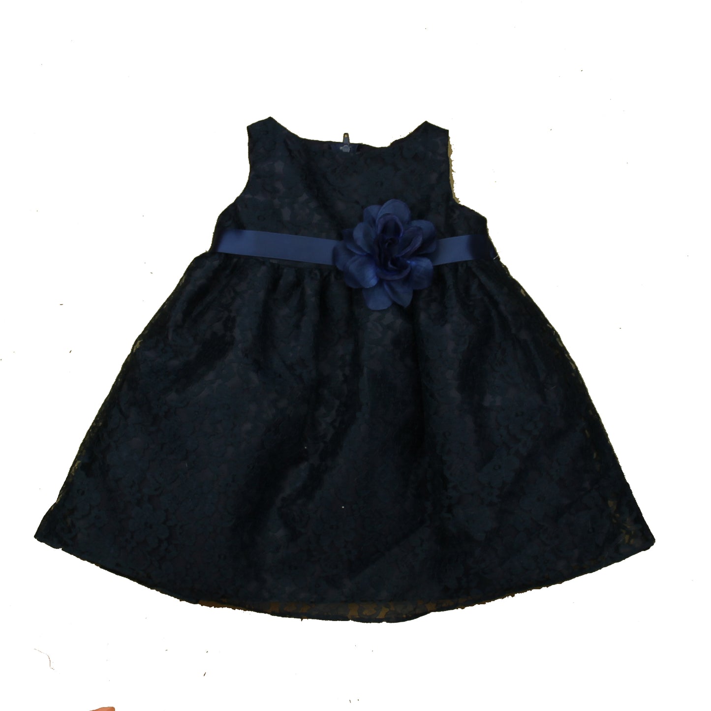 Sophia Young Design Limited Girls Navy Lace Special Occasion Dress Size: 12 Months Navy Lace