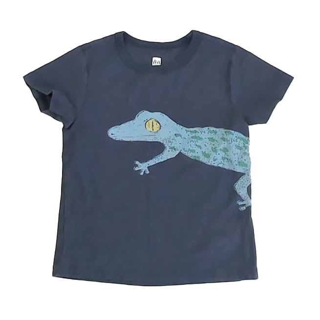 Tea Collection Boys Navy Lizard T-Shirt Size: 3T Navy Lizard