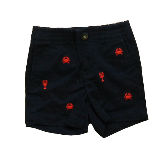 Janie and Jack Boys Navy Lobsters Shorts Size: 3-6 Months Navy Lobsters