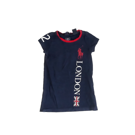 Ralph Lauren Girls Navy London Olympics Dress Size: 2T Navy London Olympics