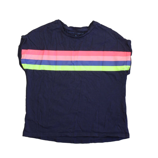 Rockets Of Awesome Girls Navy | Multi | Stripes T-Shirt Size: 4T Navy | Multi | Stripes