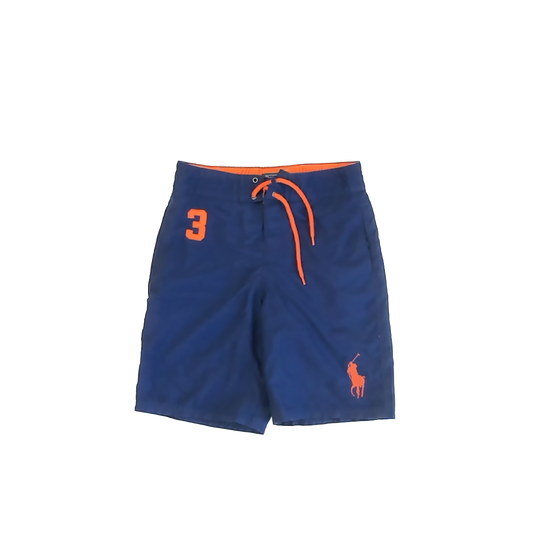 Ralph Lauren Boys Navy | Orange Trunks Size: 7 Years Navy | Orange
