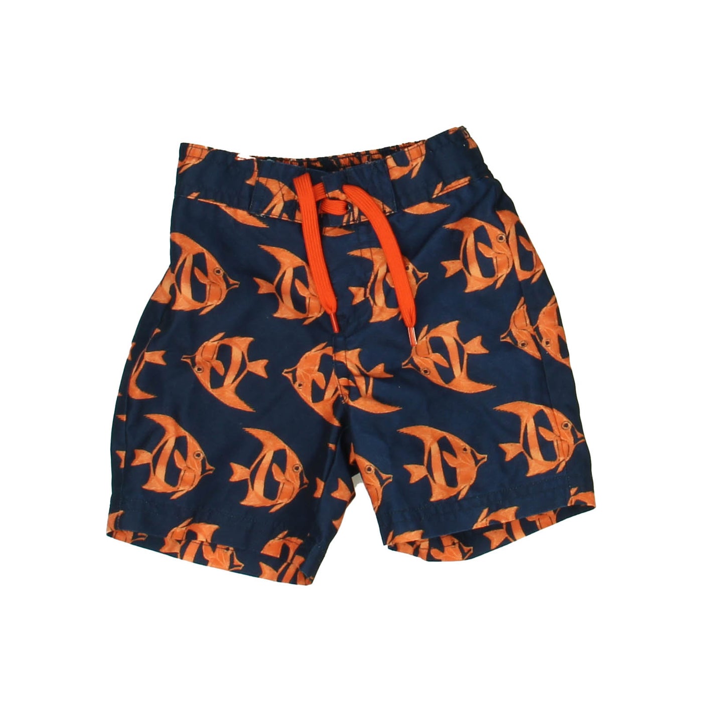Janie and Jack Boys Navy | Orange Trunks Size: 6-12 Months Navy | Orange
