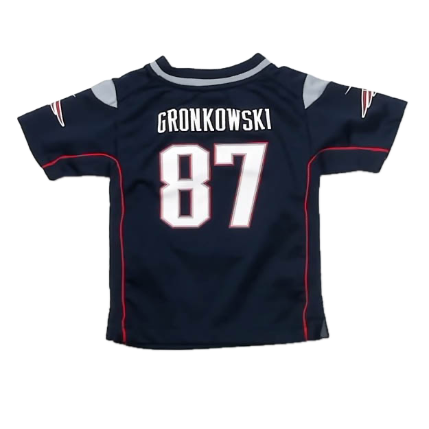 NFL Boys Navy Patriots "Gronkowski" Sports Jersey Size: 24 Months Navy Patriots "Gronkowski"