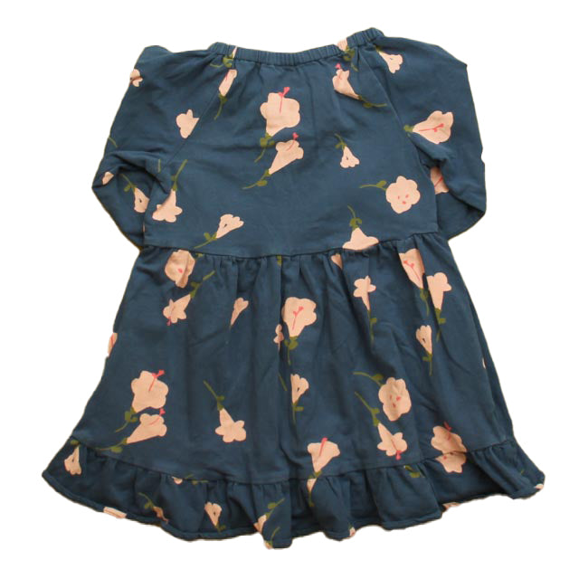 Tea Girls Navy | Pink | Floral Dress Size: 2T Navy | Pink | Floral