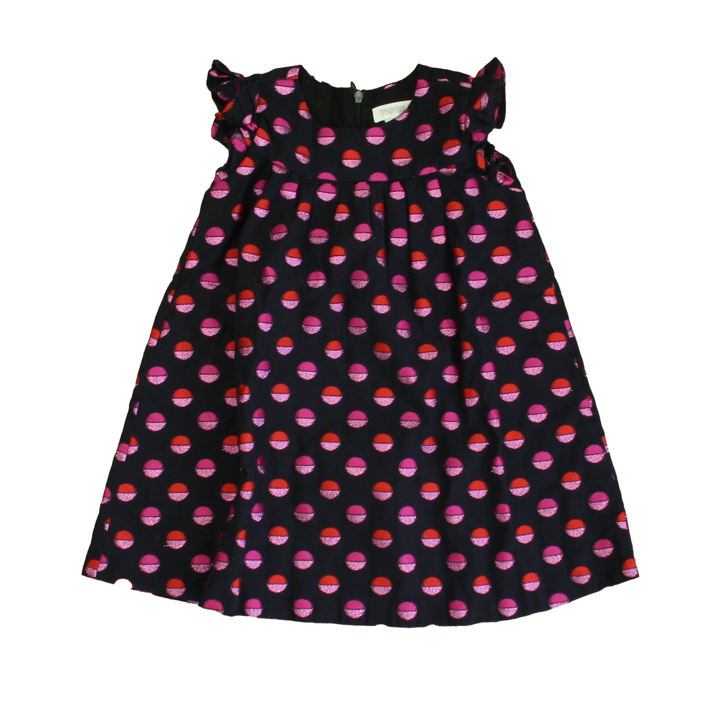 Gymboree Girls Navy | Pink | Purple Dress Size: 2T Navy | Pink | Purple