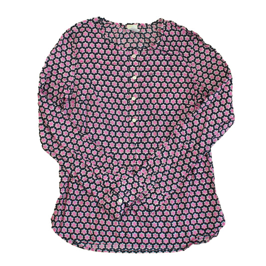 Crewcuts Girls Navy | Pink Stars Blouse Size: 14 Years Navy | Pink Stars