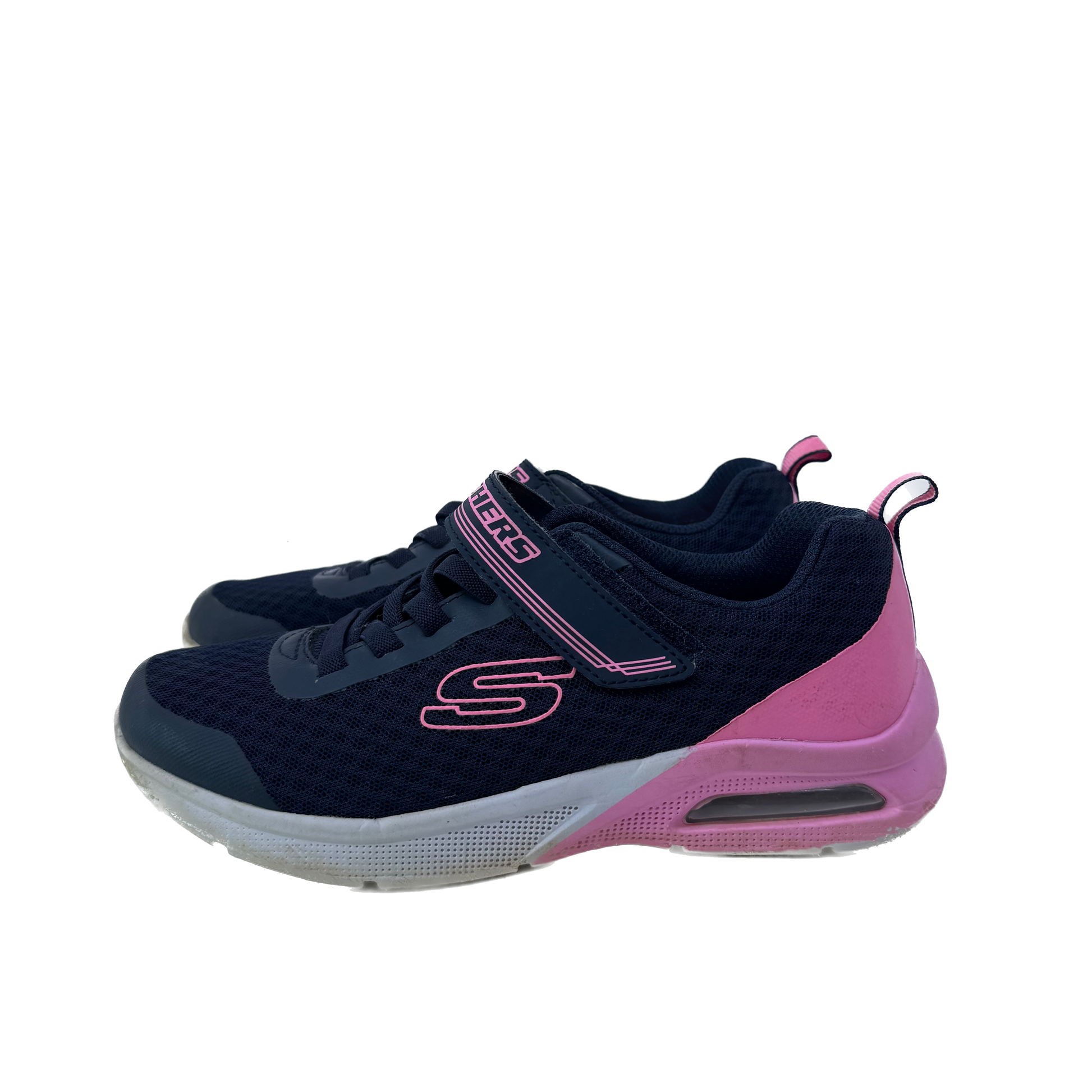 sket Girls Navy | Pink Sneakers Size: 3Y Navy | Pink