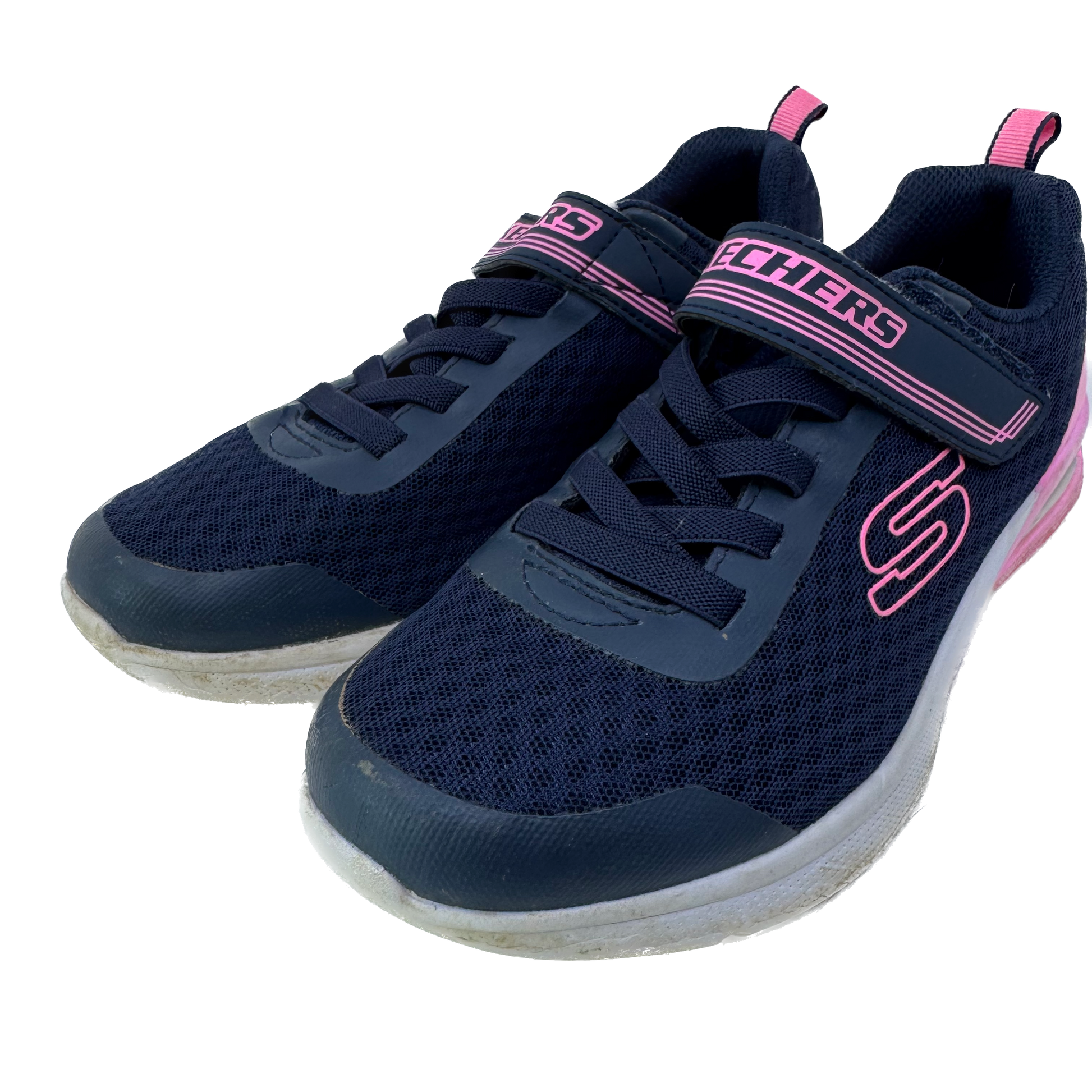 sket Girls Navy | Pink Sneakers Size: 3Y Navy | Pink