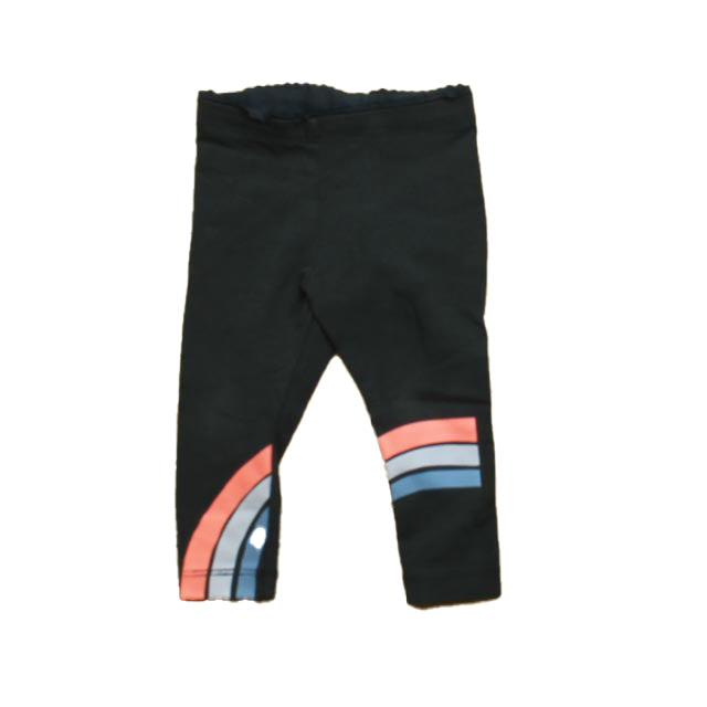 Tea Girls Navy | Pink Leggings Size: 3-6 Months Navy | Pink