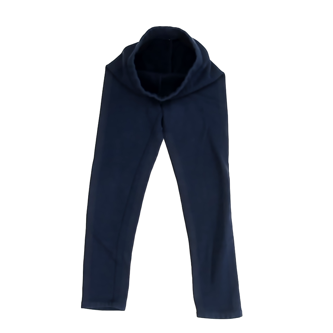 Primary.com Girls Navy Plush-lined Leggings Size: 8 Years Navy Plush-lined