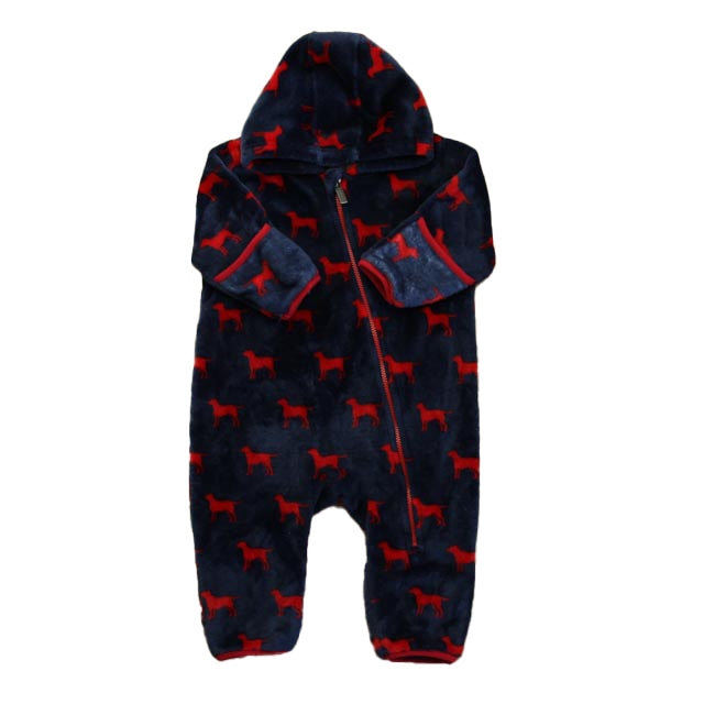 Hatley Boys Navy | Red Dogs Bunting Size: 18-24 Months Navy | Red Dogs