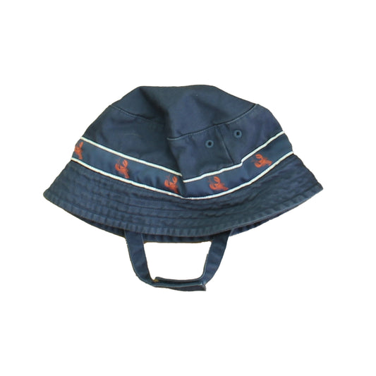 Janie and Jack Boys Navy | Red Lobsters Hat Size: 12-18 Months Navy | Red Lobsters