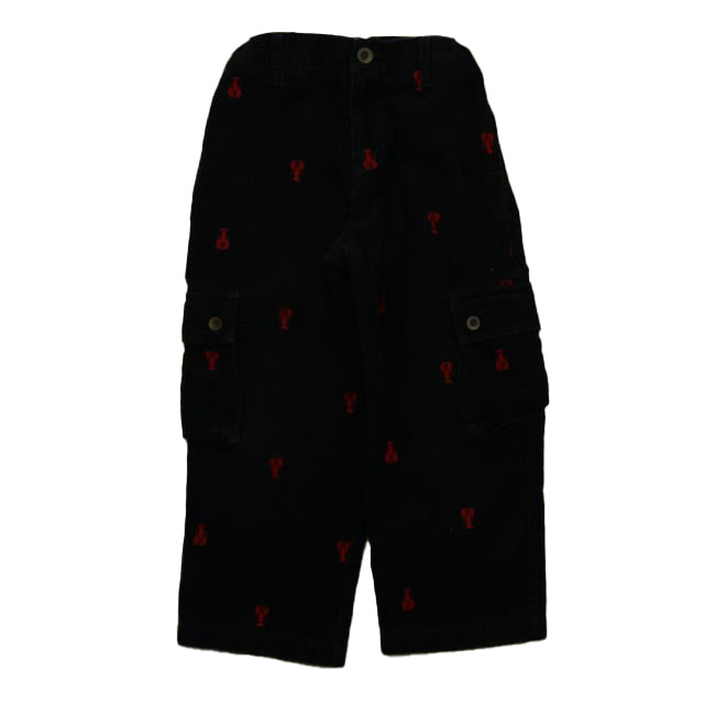 Hartstrings Boys Navy | Red Lobsters Corduroy Pants Size: 4T