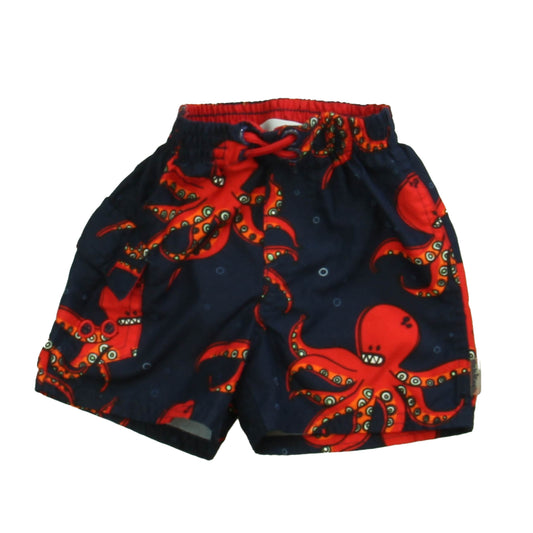 Osh Kosh Boys Navy | Red Octopus Trunks Size: 6-9 Months Navy | Red Octopus
