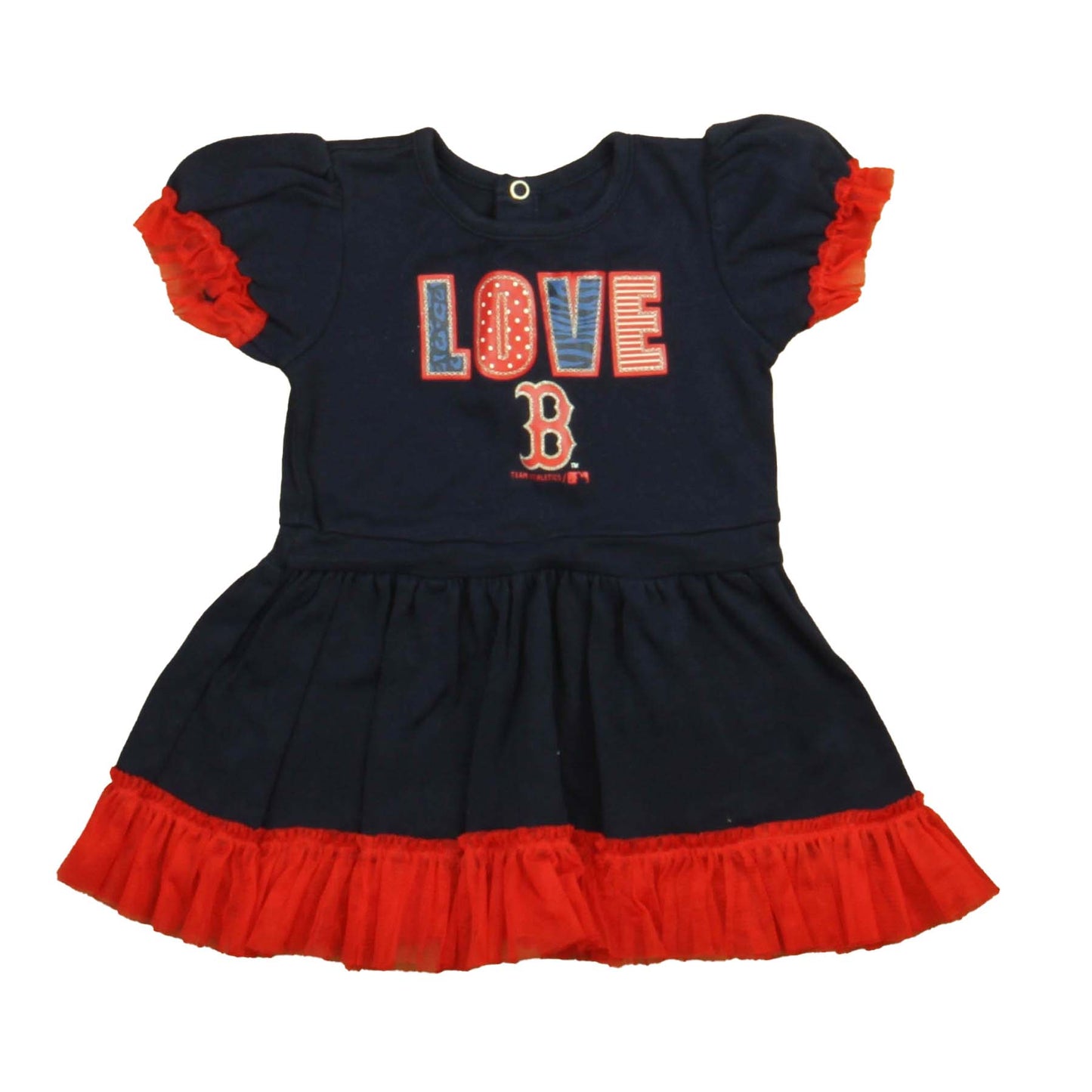 Genuine Merchandise Girls Navy | Red Sox Dress Size: 2T Navy | Red Sox